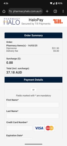 HaloPay Payment Screen HaloPay Payment Screen